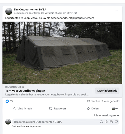 facebook advertenties