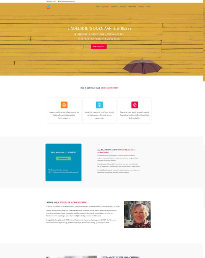 onepage website nodig