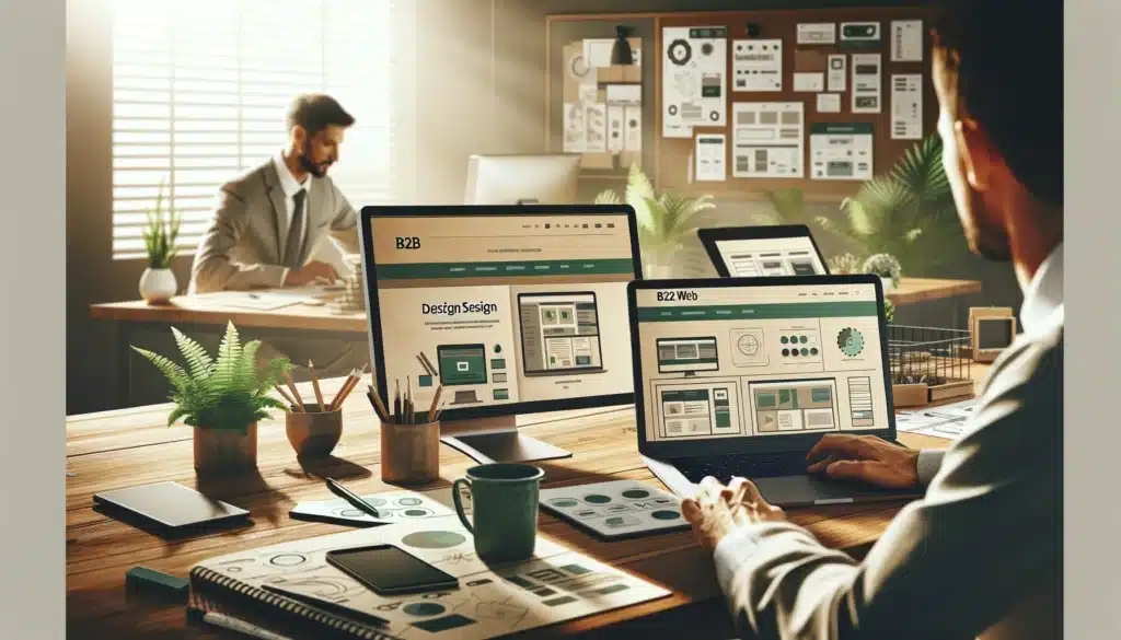b2b webdesign
