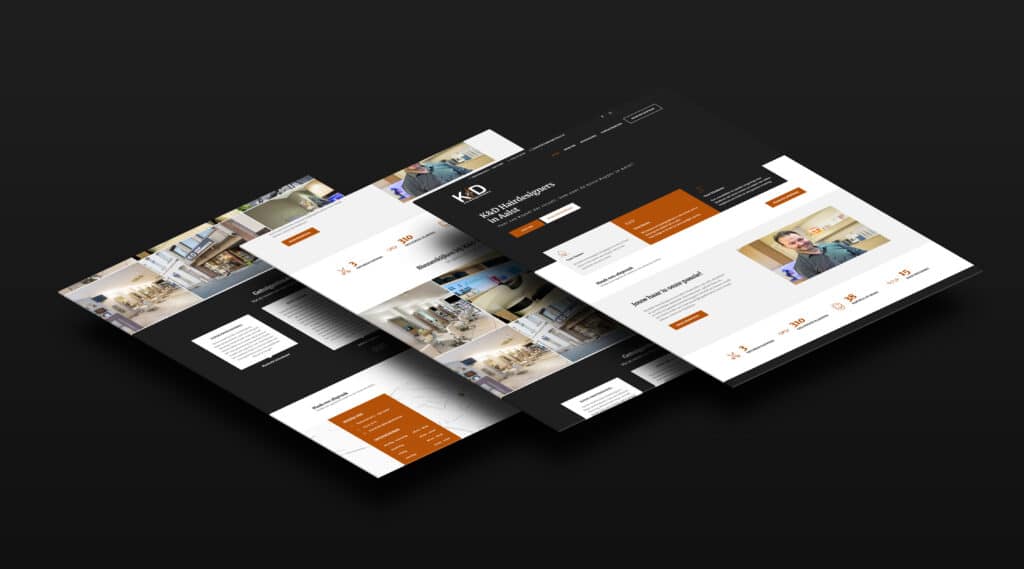 website voor kapsalon met afsprakenmodule