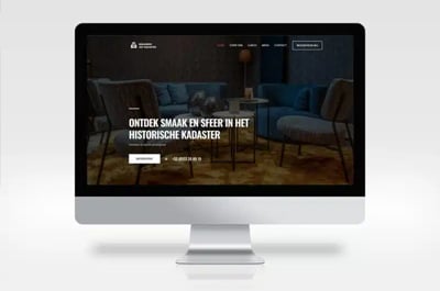 nieuwe website voor restaurant