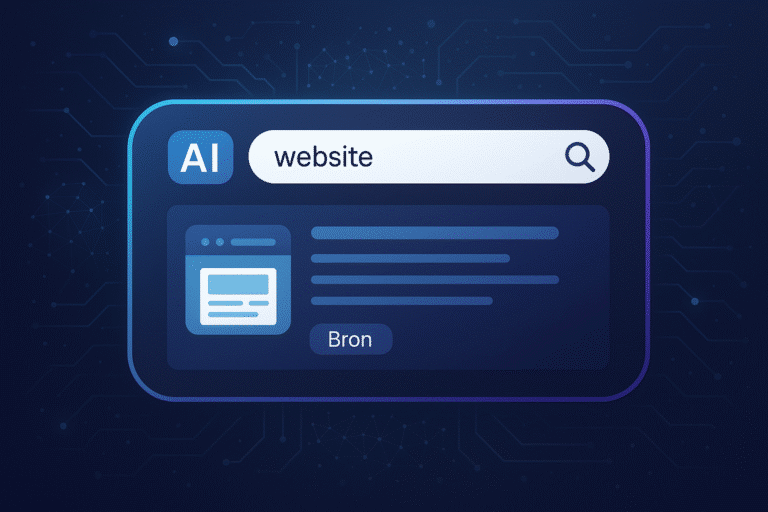 jouw website in AI zoekresultaten