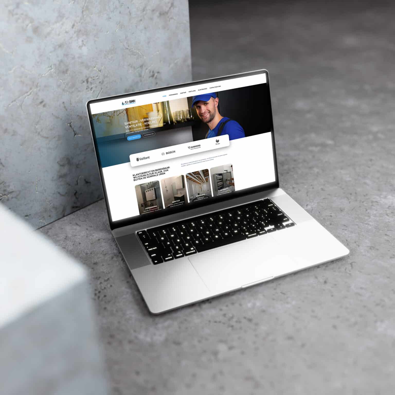 nieuwe website voor zelfstandige