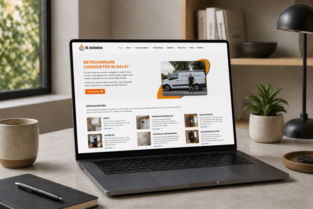 meer werk dankzij website