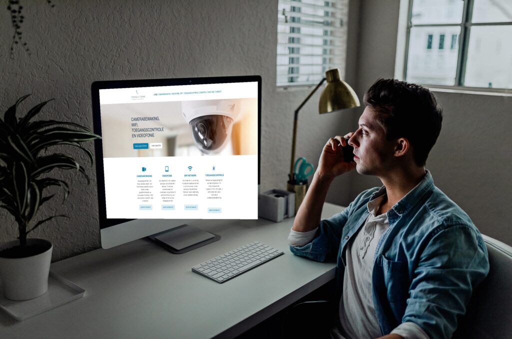 Website van IDsolutions, gemaakt door Deal Webdesign